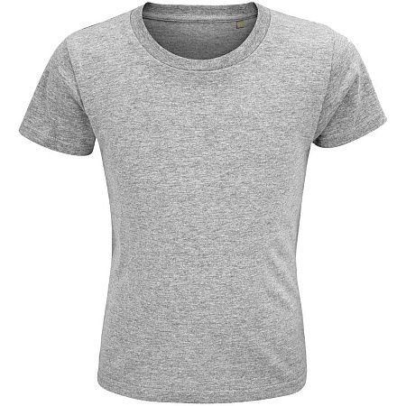 Футболка детская Crusader Kids, серый меланж, размер 8 лет (118-128 см)