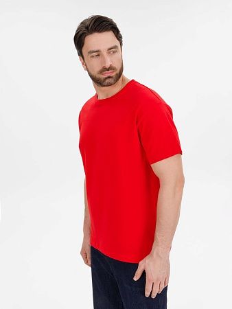 Футболка унисекс T-Bolka 180, красная, размер XS