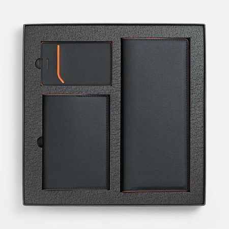 Набор Multimo Simple, черный с оранжевым