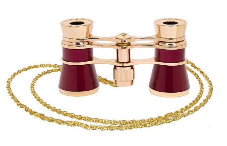 Театральный бинокль Broadway 325B, красный