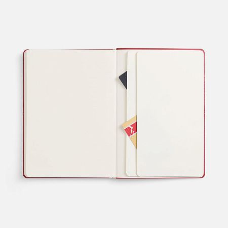 Ежедневник Kuka, недатированный, ver.2, красный