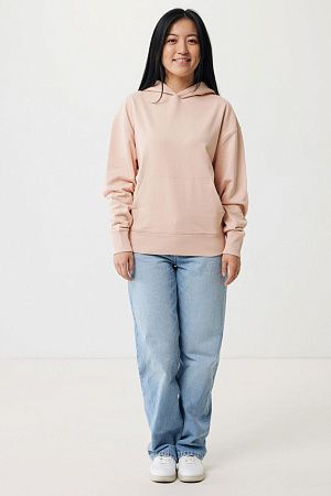 Худи Iqoniq Yoho из переработанного хлопка, свободный крой, унисекс, 340 г/м²