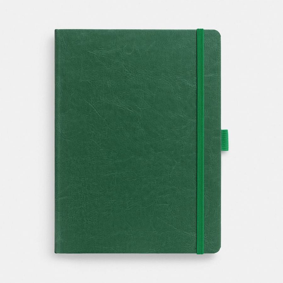 Еженедельник Lucky, недатированный, зеленый