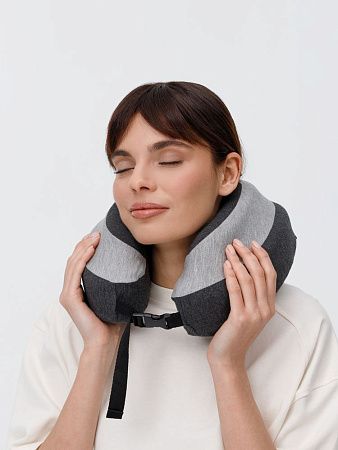 Дорожная подушка Piligrim, серая