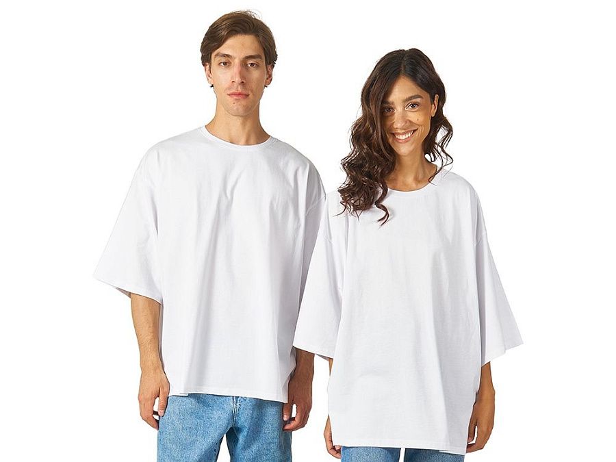 Футболка оверсайз «Berlin» унисекс под нанесение