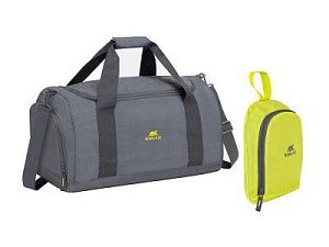 Лёгкая складная дорожная сумка, цвет: серый