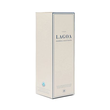 Термобутылка VINGA Lagoa из нержавеющей стали RCS SS, 600 мл