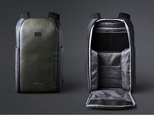 Водостойкий антикражный рюкзак FlipPack для ноутбука 15.6", цвет: черный