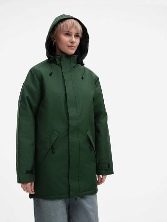 Куртка на стеганой подкладке Robyn, темно-зеленая, размер XXL
