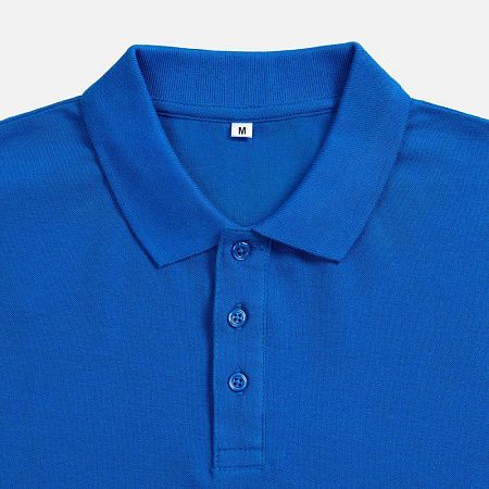 Рубашка поло унисекс Tervise, ярко-синяя, размер XXL