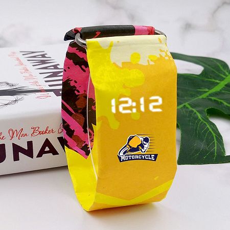 Часы бумажные