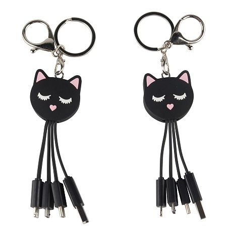 Брелки кабели USB индивидуальной формы