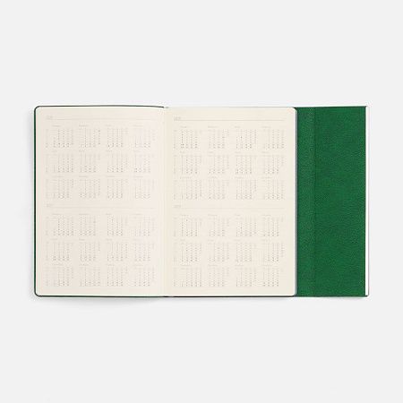 Ежедневник Petrus Flap, недатированный, зеленый