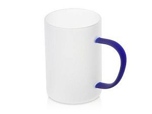 Стеклянная матовая кружка для сублимации «Акцент»