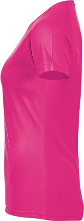 Футболка женская Sporty Women 140, розовый неон, размер XL