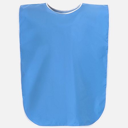 Манишка Member, голубая с белым