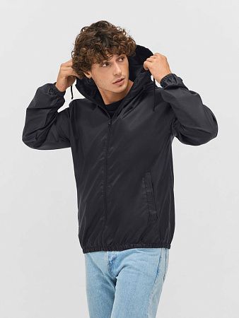 Ветровка унисекс Shield, черная, размер M