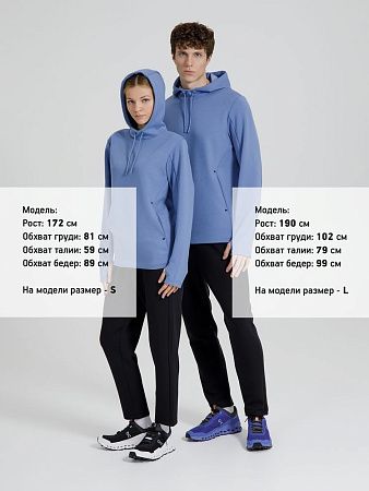 Худи унисекс Begi, синее, размер XXL