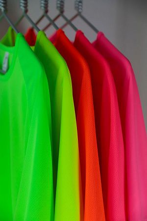 Футболка унисекс Sporty 140, зеленый неон, размер L