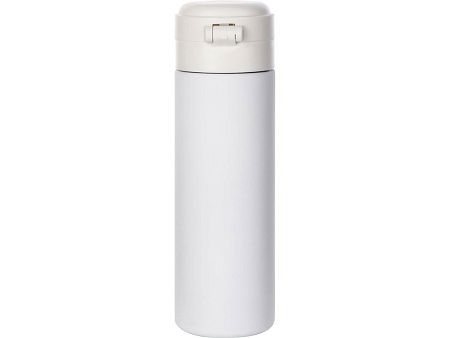 Вакуумная термокружка c кнопкой «Guard», soft-touch, 400 мл, тубус