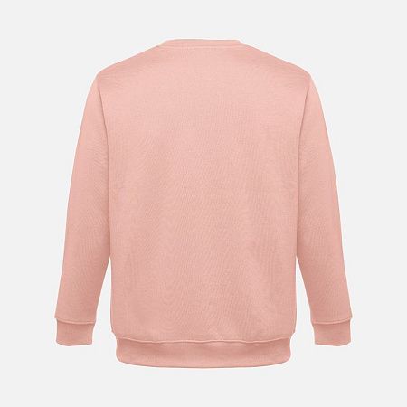 Свитшот унисекс Delta, розовый (лососевый), размер L