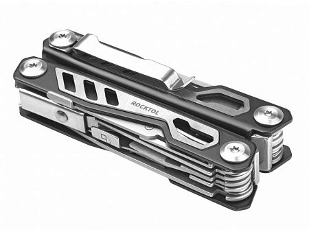 Мультитул Rocktol 16 в 1 с пружинными плоскогубцами