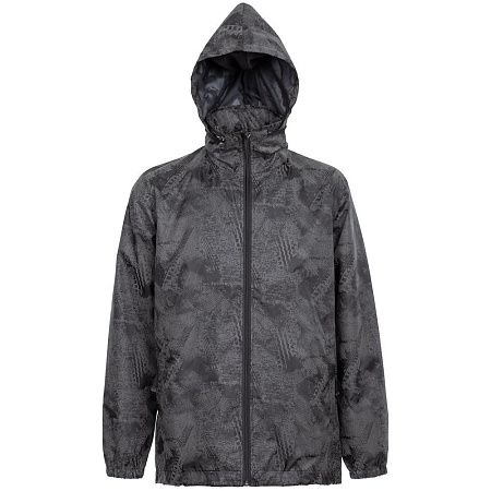 Ветровка светоотражающая Finvind, темно-серая, размер XXS