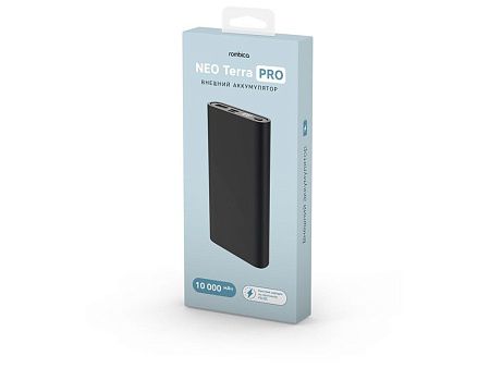 Внешний аккумулятор «Terra Pro» с QC/PD, 10000 mAh