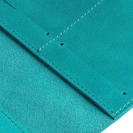 Обложка для паспорта Apache, ver.2, бирюзовая