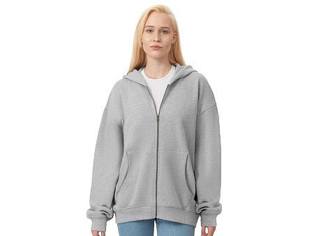 Толстовка оверсайз с капюшоном на молнии «Monaco»