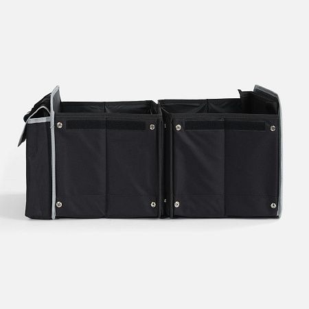 Органайзер в багажник с сумкой-холодильником Arranger, черный с серым