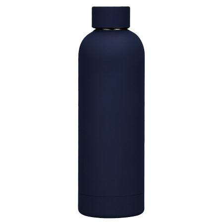 Термобутылка вакуумная герметичная Прима (Prima), синяя