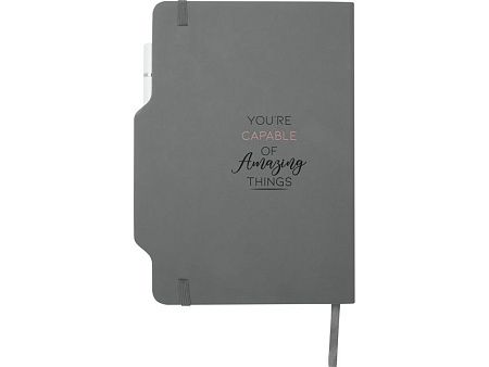 Блокнот А5 «Nexus» с ручкой-карандашом