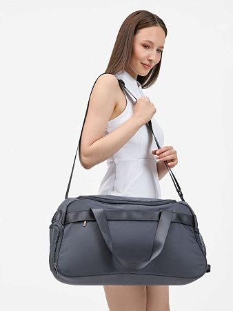 Сумка дорожная Vei, темно-серая (графит)