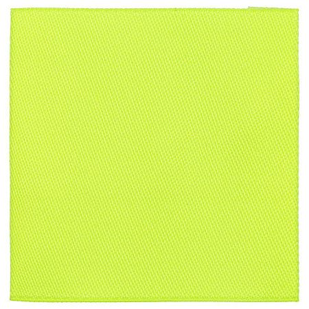 Лейбл тканевый Epsilon, L, желтый неон