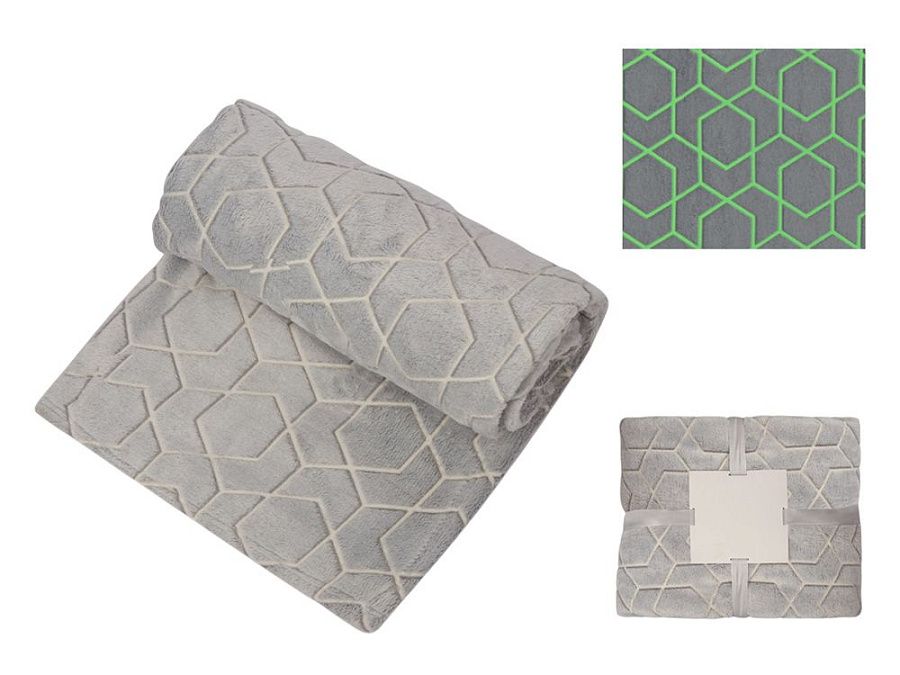 Светящийся в темноте плед «Lattice»