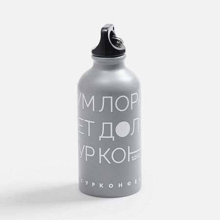 Бутылка для воды Funrun 400, серая