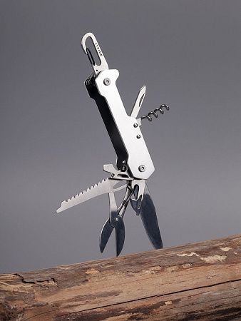 Туристический нож Liten Halp, серебристый