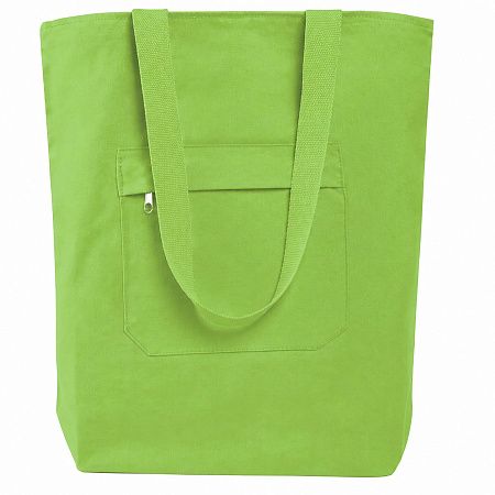 Сумка на молнии «Zipper» из хлопка 280 г/м2