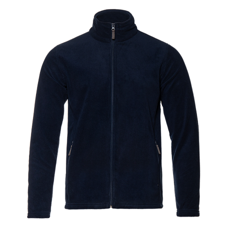 Толстовка унисекс STAN на молнии микрофлис 200, 21, Тёмно-синий,  (46)  (46/S)