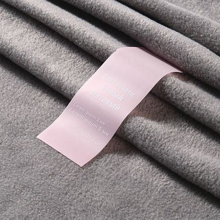 Лента силиконовая Biguna 35 S, прозрачная розовая, 40 см