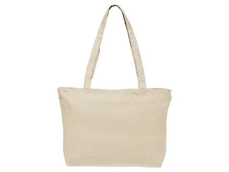 Сумка на молнии «Purch» из хлопка 340 г/м2