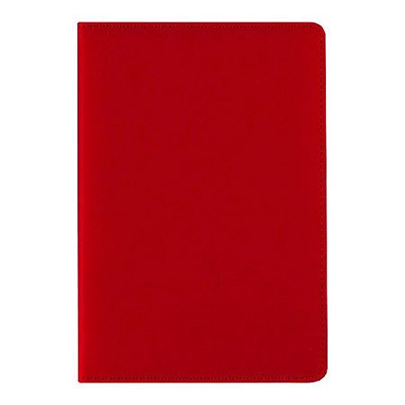 Ежедневник City Soft А5, красный, недатированный, в твердой обложке с поролоном