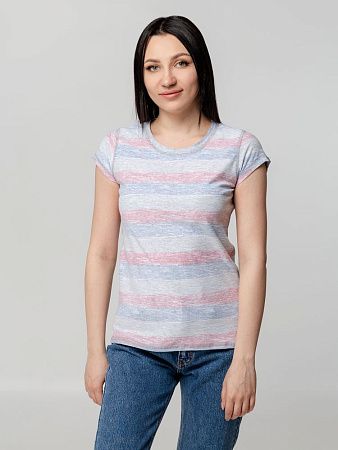 Футболка женская Rayet Lady двусторонняя, красная с синим, размер L