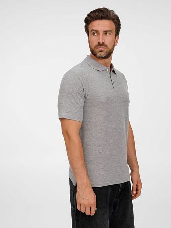 Рубашка поло унисекс Tervise, серый меланж, размер XXL