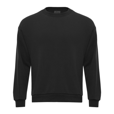 Свитшот унисекс STAN футер без начёса, 350, 96, Чёрный,  (20)  (56/XXXL)