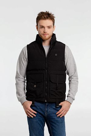 Жилет с подогревом Thermalli Zermatt, черный, размер S