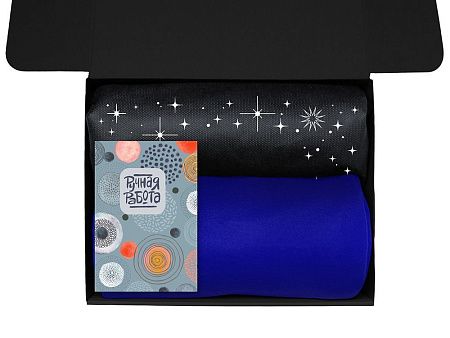 Подарочный набор «Re:y. Vive» с пледом, френч-прессом и кофе