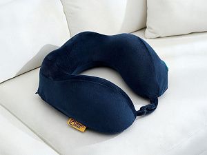 Подушка для путешествий массажная «Massage Tranquility Pillow», цвет: синий
