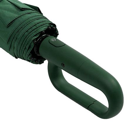 Зонт складной автоматический Forest Marseilles Bicolor, диаметр 117 см, 10 панелей, с UV защитой,  в подарочной коробке, зеленый